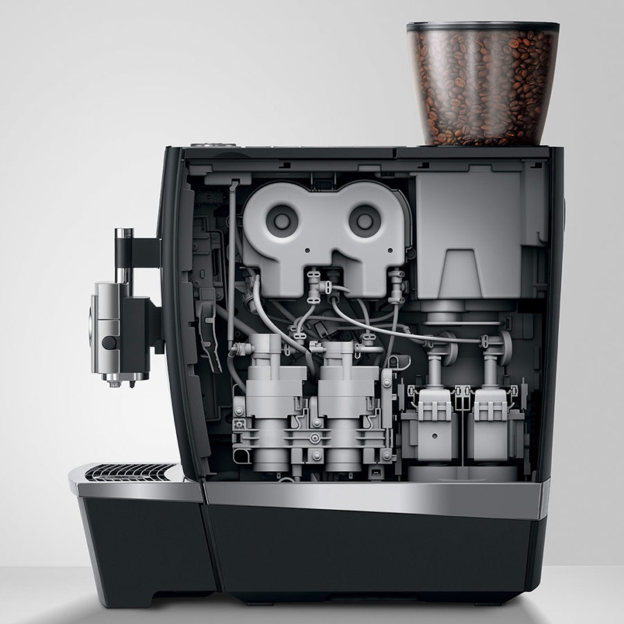 Jura GIGA X8c G2 Black Aluminum Professional coffee machine 4