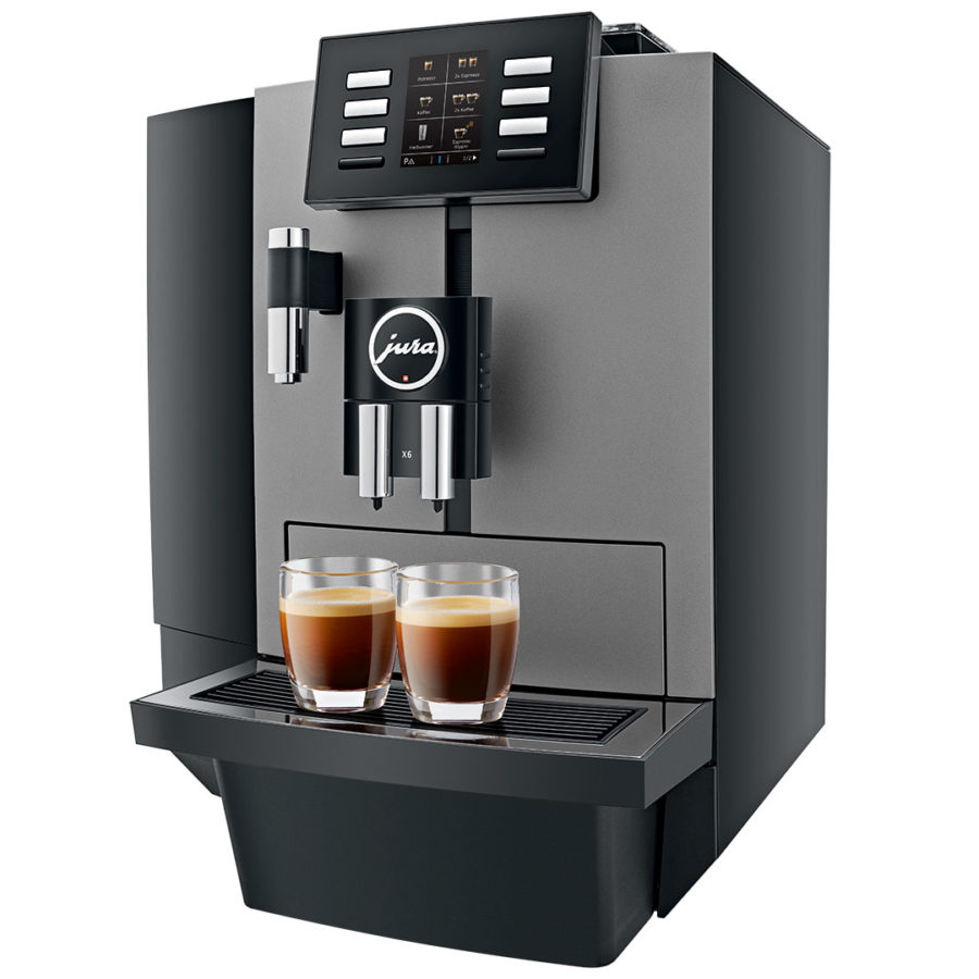 Jura X6 Dark Inox automatic coffee machine 2