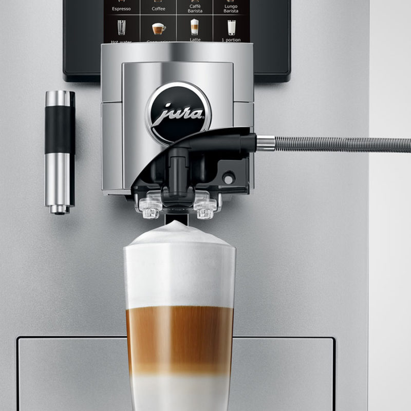 Jura WE6 Piano Black Professional kahviautomaatti — Kahvia kotiinkuljetuksella www.slurp.coffee