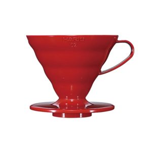 Hario V60 koko 02 Punainen (muovinen)